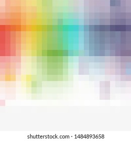 color square background. presentation template. polygonal style