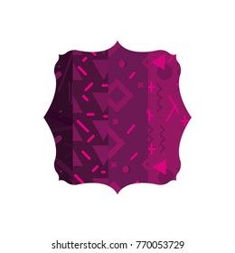 color square with graphic style abstract background