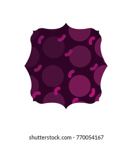 color square with graphic style geometric background
