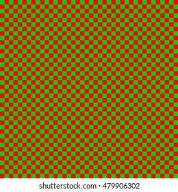 Color squares in a checkerboard pattern. Abstract background. Vector illustration.