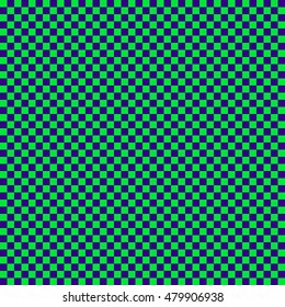 Color squares in a checkerboard pattern. Abstract background. Vector illustration.