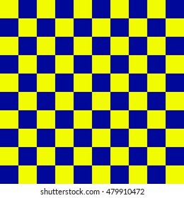 Color squares in a checkerboard pattern. Abstract background. Vector illustration.