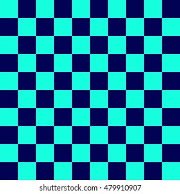 Color squares in a checkerboard pattern. Abstract background. Vector illustration.