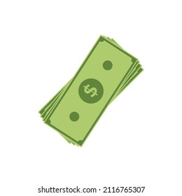 Color Stacks paper money cash line icon isolated. Money banknotes stacks. Banknote Illustration business concept. Trendy flat style for app, graphic, infographic, web, site, ui, ux. Vector EPS 10.