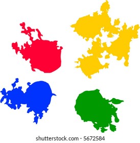 color stain vector