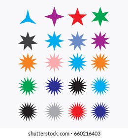 color stars for kids