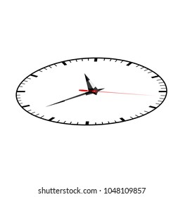 color sticker clock icon