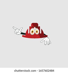 color sticker with funny cartoon character isolated on white. firefighter cartoon characters. you can use for stickers, pins or patches