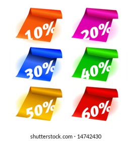 Color sticker set