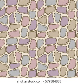Color stone seamless background
