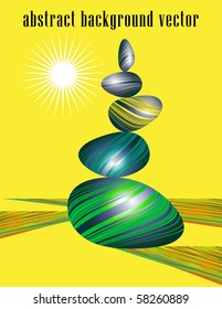  color stones (vector)
