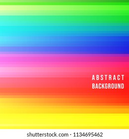Color stripes background. Colorful gradient design for LGBT Pride printing products, flyer, cover brochures or wall decor. Vector illustration.