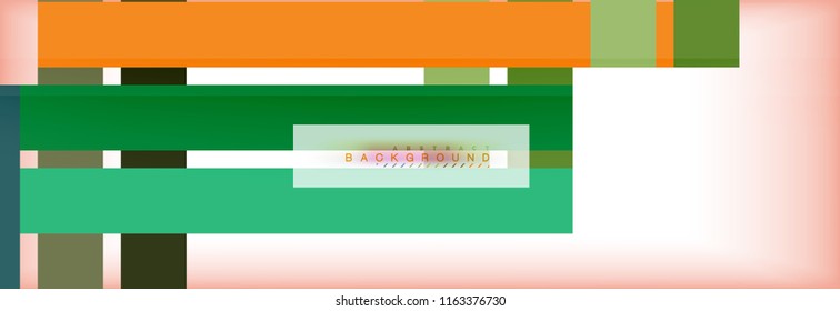 Color stripes and lines, geometric abstract background, vector modern template