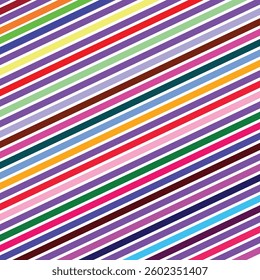 color stripes with white background
