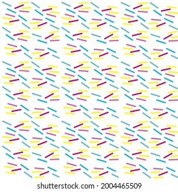 Color stripes, yellow, blue, pink and purple
