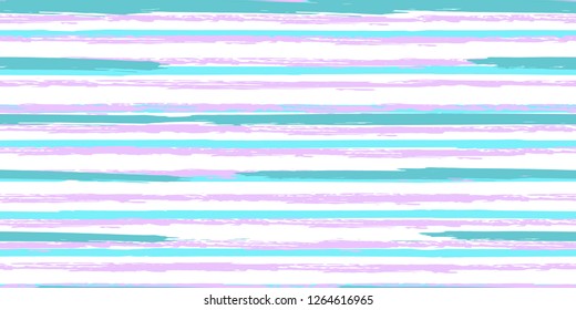Color Strips. Simpless. Vector Watercolor. Hand Drawn Lines in Watercolor Style. Grunge Texture.  Suitable for Textile Printing, Packaging.