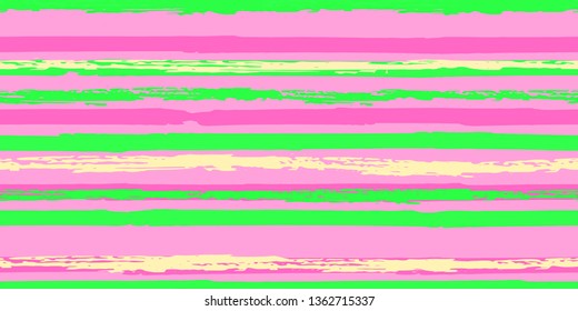 Color Strips. Simpless. Vector Watercolor. Hand Drawn Lines in Watercolor Style. Grunge Texture.  Cloth, Textile Design, Linen, Fabric.