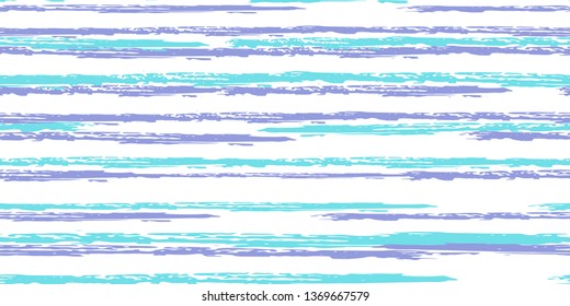 Color Strips. Simpless. Vector Watercolor.  Fashionable Hand Lines. Grunge Stripes with Painted Brush Strokes.  Cloth, Textile Design, Linen, Fabric.