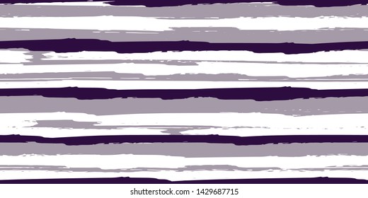 Color Strips. Simpless. Vector Watercolor. Hand Drawn Lines in Watercolor Style. Grunge Stripes with Painted Brush Strokes.  Suitable for Textile Printing, Packaging.