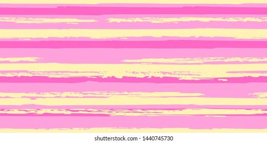 Color Strips. Simpless. Vector Watercolor.  Fashionable Hand Lines. Grunge Texture.  Cloth, Textile Design, Linen, Fabric.