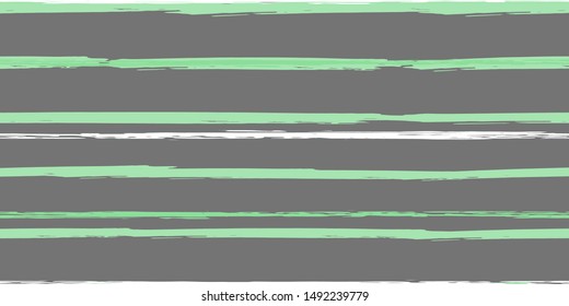 Color Strips. Simpless. Watercolor Striped Fashion Print Design.  Fashionable Hand Lines. Grunge Texture.  Cloth, Textile Design, Linen, Fabric.