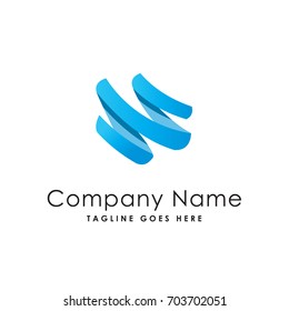 Color Stroke Logo Template Stock Vector (Royalty Free) 703702051