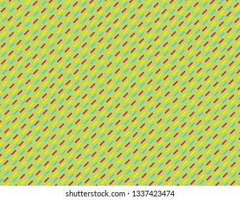  Color strokes. Stylish abstract background. Bright green color.