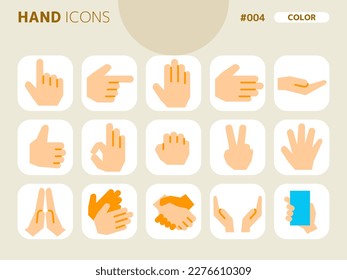 color style icon set related to hand_004