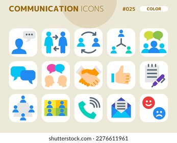color style icon set related to communication_025