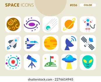 color style icon set related to space_056