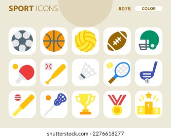 color style icon set related to sport_078