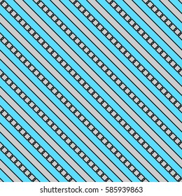 Color stylized diagonal lines. Striped wallpaper. Seamless surface pattern design with symmetrical linear ornament. Stripes motif. Digital paper for page fills, web designing, textile print. Vector.