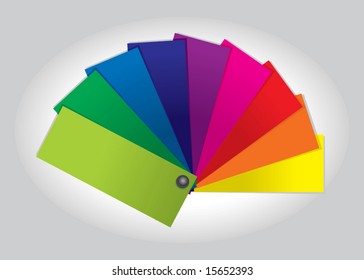 Color Swatch Book (vector). In the gallery also available XXL jpeg image made from this vector