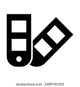 Color Swatch Vector Glyph Icon For Personal And Commercial Use.
