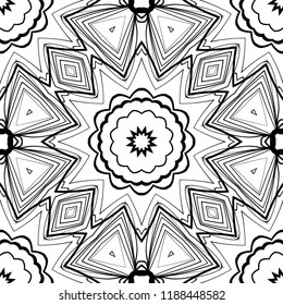 color swatches background . vector illustration with floral seamless pattern.