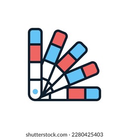 Color Swatches icon in vector. Illustration
