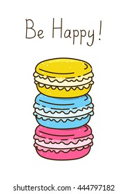 Color sweet macarons for Your design