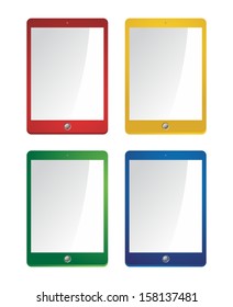 color tablet media device