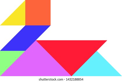 121 Tangram Building Stock Vectors, Images & Vector Art 