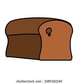 color tasty rye wheat bread food