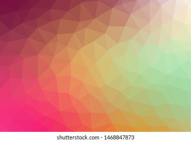 color theme mosaic vector abstract background
