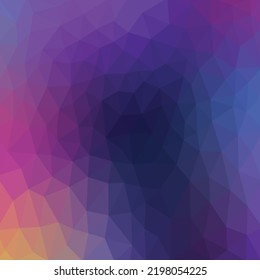mehrfarbiger, geometrischer Hintergrund.