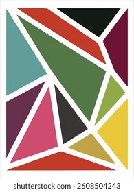 Color Tone Triangle Shapes Images 
