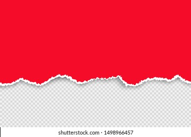 Torn Paper Red Images Stock Photos Vectors Shutterstock