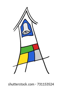 Color Tower Icon