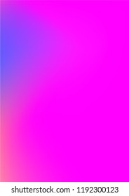 Color Transition. Background. Vector Screen Design for Mobile Application. Colorful Gradient Texture for Print, Brochure, Placard. A4 Vector Background.