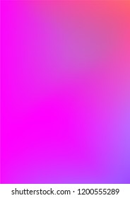 Color Transition. Background. Vector Screen Design for Mobile Application. Bright Gradient Texture for Print, Brochure, Poster. A4 Vector Background.