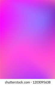 Color Transition. Background. Vector Screen Design for Mobile Application. Colorful Gradient Texture for Card, Cover, Poster. A4 Vector Background.