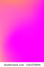 Color Transition. Background. Vector Screen Design for Mobile Application. Bright Gradient Texture for Card, Banner, Placard. A4 Vector Background.