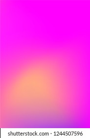 Color Transition. Background. Vector Screen Design for Mobile Application. Colorful Gradient Texture for Wallpaper, Banner, Placard. A4 Vector Background.